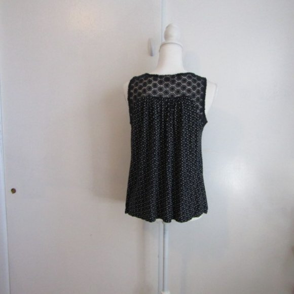 LOFT Sleeveless Crochet Top - Picture 5 of 6